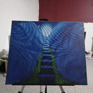 Stairs to Valhalla Painting